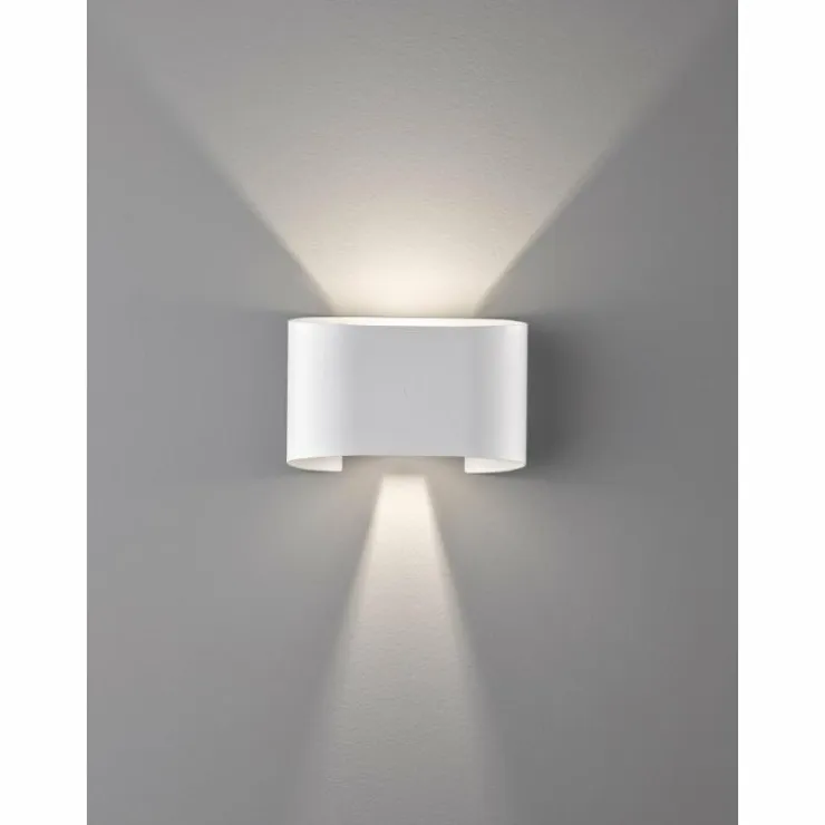 Luminaires Fischer & Honsel Éclairage Led|Applique murale Fischer & Honsel Wall LED Blanc, 2 lumières