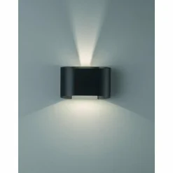 Luminaires Fischer & Honsel Éclairage Led|Applique murale Fischer & Honsel Wall LED Noir, 2 lumières