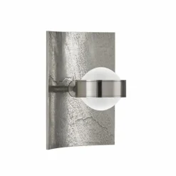 Luminaires Fischer & Honsel Appliques|Éclairage Led|Applique murale Fischer & Honsel Bondy LED Nickel mat, 1 lumière, Changeur de couleurs