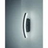 Luminaires Fischer & Honsel Éclairage Led|Applique murale Fischer & Honsel Stiff TW LED Noir, 1 lumière