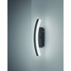 Luminaires Fischer & Honsel Éclairage Led|Applique murale Fischer & Honsel Stiff TW LED Noir, 1 lumière