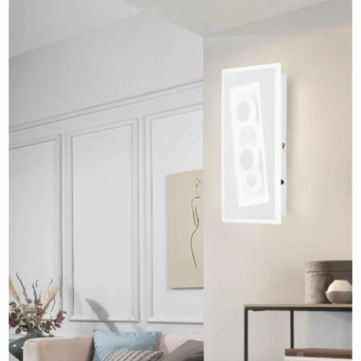 Luminaires Fischer & Honsel Éclairage Led|Applique murale Fischer & Honsel Ratio LED Blanc, 1 lumière