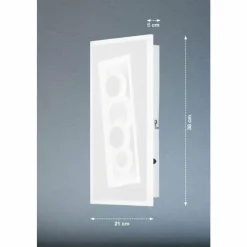 Luminaires Fischer & Honsel Éclairage Led|Applique murale Fischer & Honsel Ratio LED Blanc, 1 lumière