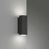 Luminaires Fischer & Honsel Éclairage Led|Applique murale Fischer & Honsel Carlo LED Noir, 2 lumières