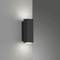 Luminaires Fischer & Honsel Éclairage Led|Applique murale Fischer & Honsel Carlo LED Noir, 2 lumières