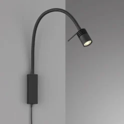 Luminaires Fischer & Honsel Éclairage Led|Applique murale Fischer & Honsel Seng LED Noir, 1 lumière