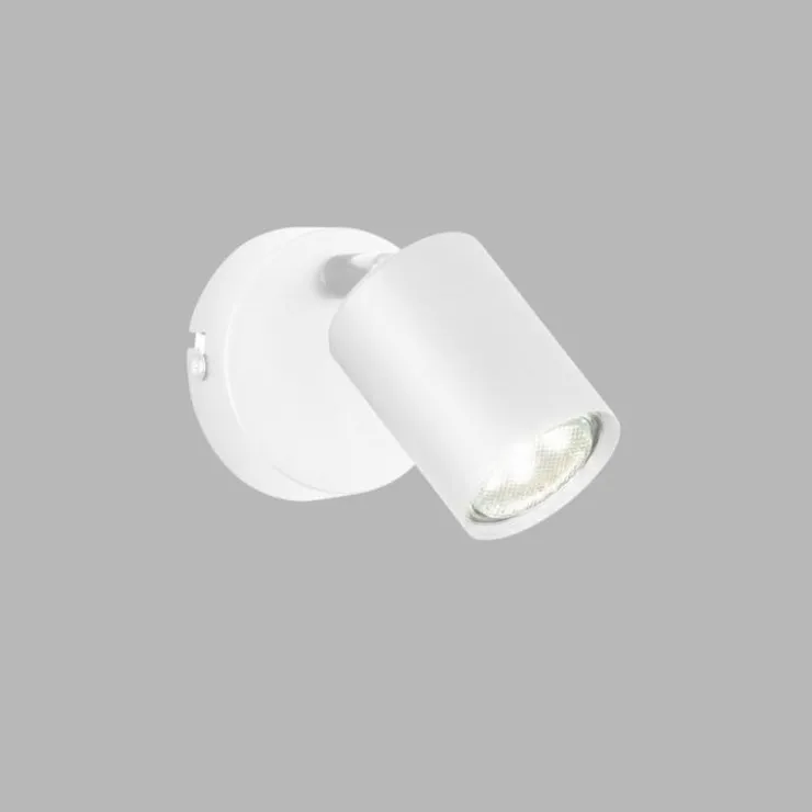 Luminaires Fischer & Honsel Spots Et Projecteurs|Applique murale Fischer & Honsel Vano Blanc, 1 lumière