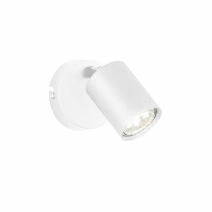 Luminaires Fischer & Honsel Spots Et Projecteurs|Applique murale Fischer & Honsel Vano Blanc, 1 lumière