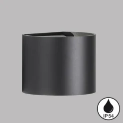 Luminaires Fischer & Honsel Éclairage Led|Applique murale Fischer & Honsel Matteo LED Noir, 2 lumières