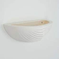 hofstein Appliques|Applique murale Garessio Blanc, 1 lumière