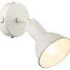 Luminaires Globo Lighting Spots Et Projecteurs|Applique murale Globo CALDERA Blanc, 1 lumière