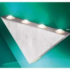 Luminaires Globo Lighting Appliques|Applique murale Globo GORDON LED Aluminium, Chrome, Acier inoxydable, 5 lumières