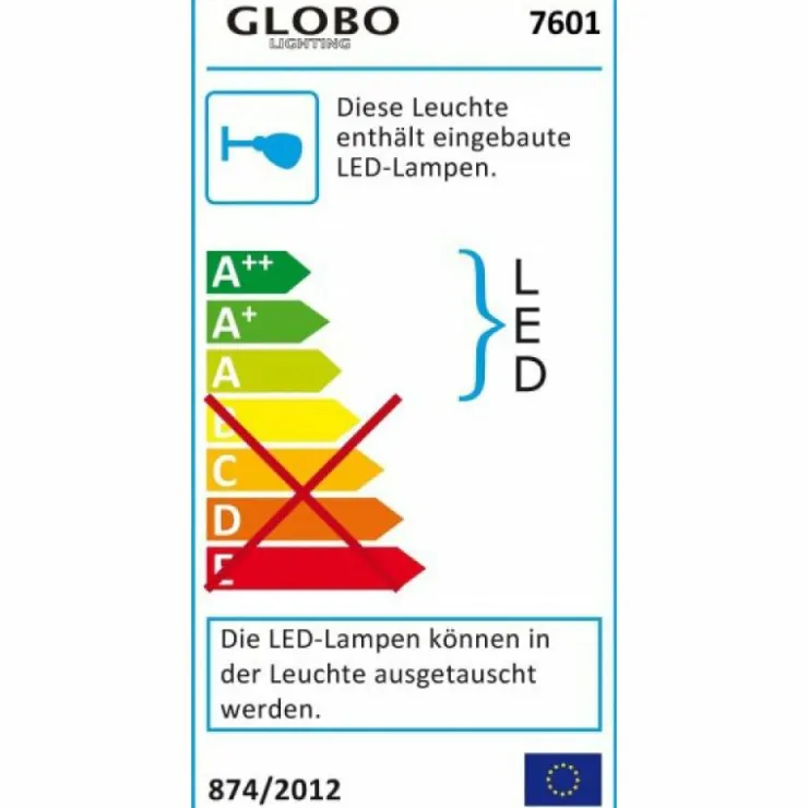 Luminaires Globo Lighting Éclairage Led|Applique murale Globo GORDON LED Aluminium, 3 lumières