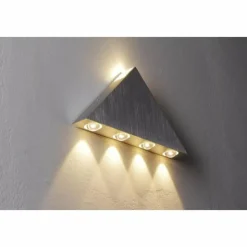 Luminaires Globo Lighting Éclairage Led|Applique murale Globo GORDON LED Aluminium, Chrome, Acier inoxydable, 5 lumières