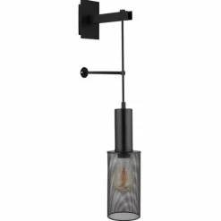 Luminaires Globo Lighting Appliques|Applique murale Globo JEDD Noir, 1 lumière