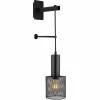 Luminaires Globo Lighting Appliques|Applique murale Globo JEDD Noir, 1 lumière