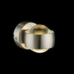 Luminaires Globo Lighting Éclairage Led|Applique murale Globo LED Nickel mat, 2 lumières