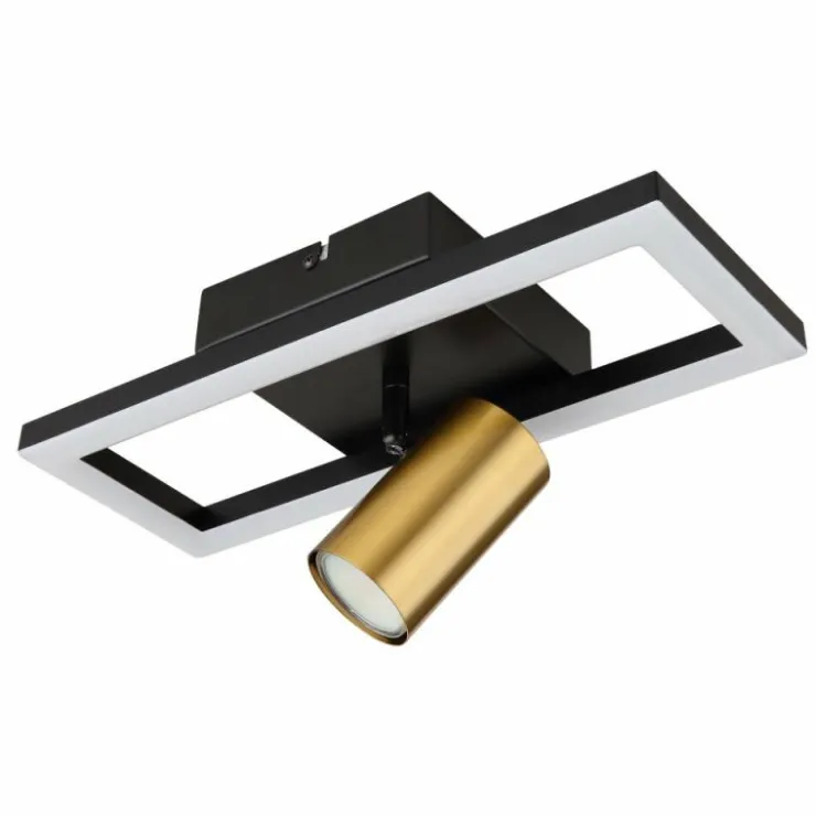 Luminaires Globo Lighting Éclairage Led|Applique murale Globo MARRIE LED Laiton, Noir, 1 lumière