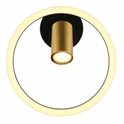 Luminaires Globo Lighting Éclairage Led|Applique murale Globo MARRIE LED Laiton, Noir, 1 lumière