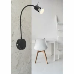 Luminaires Globo Lighting Appliques|Applique murale Globo MILLY Noir, 1 lumière