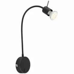 Luminaires Globo Lighting Appliques|Applique murale Globo MILLY Noir, 1 lumière