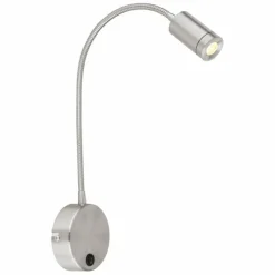 Luminaires Globo Lighting Éclairage Led|Applique murale Globo MILLY LED Nickel mat, 1 lumière