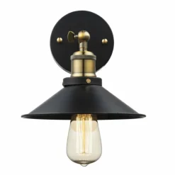 Luminaires Globo Lighting Appliques|Applique murale Globo Noir, 1 lumière