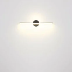 Applique murale Globo PEPE LED Noir, 1 lumière