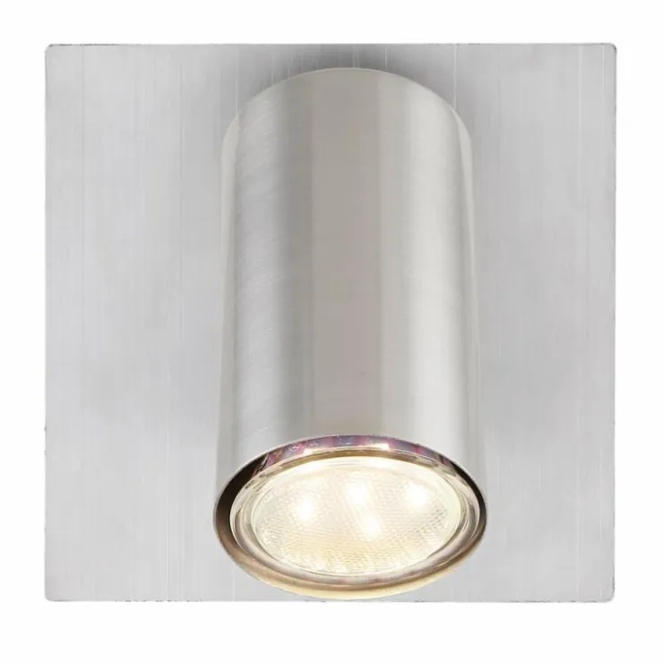 Luminaires Globo Lighting Appliques|Applique murale Globo ROBBY Nickel mat, 1 lumière