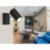 Luminaires Globo Lighting Spots Et Projecteurs|Applique murale Globo ROBBY Noir, 1 lumière