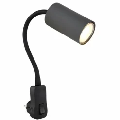 Luminaires Globo Lighting Appliques|Applique murale Globo ROBBY Noir, 1 lumière