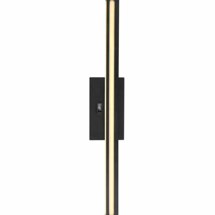 Luminaires Globo Lighting Appliques|Applique murale Globo VIGGO LED Aluminium, Noir, 1 lumière