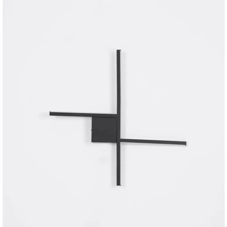 Luminaires Globo Lighting Appliques|Applique murale Globo WL LED Noir, 1 lumière