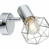 Luminaires Globo Lighting Spots Et Projecteurs|Applique murale Globo XARA Chrome, 1 lumière