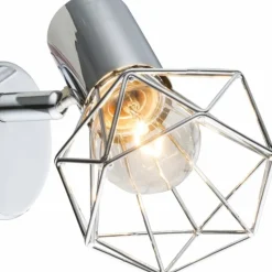 Luminaires Globo Lighting Spots Et Projecteurs|Applique murale Globo XARA Chrome, 1 lumière