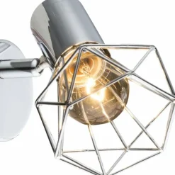 Luminaires Globo Lighting Spots Et Projecteurs|Applique murale Globo XARA Chrome, 1 lumière