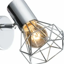 Luminaires Globo Lighting Spots Et Projecteurs|Applique murale Globo XARA Chrome, 1 lumière
