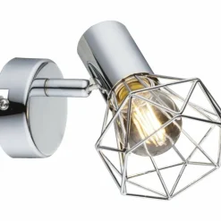 Luminaires Globo Lighting Spots Et Projecteurs|Applique murale Globo XARA Chrome, 1 lumière