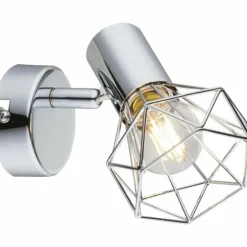 Luminaires Globo Lighting Spots Et Projecteurs|Applique murale Globo XARA Chrome, 1 lumière