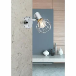 Luminaires Globo Lighting Appliques|Applique murale Globo XARA Chrome, 1 lumière