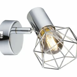Luminaires Globo Lighting Appliques|Applique murale Globo XARA Chrome, 1 lumière