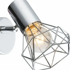 Luminaires Globo Lighting Appliques|Applique murale Globo XARA Chrome, 1 lumière