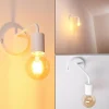hofstein Spots Et Projecteurs|Applique murale Gravenstein Blanc, 1 lumière