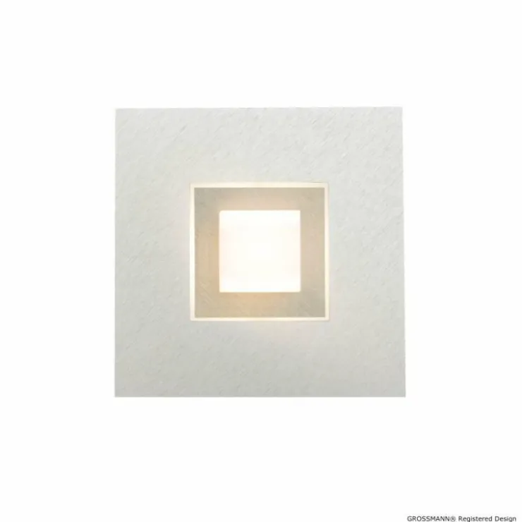 Luminaires Grossmann Éclairage Led|Applique murale Grossmann Karree LED Champagne, 1 lumière