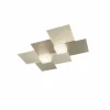 Luminaires Grossmann Éclairage Led|Applique murale Grossmann Creo LED Champagne, 2 lumières