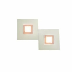 Luminaires Grossmann Éclairage Led|Applique murale Grossmann Karree LED Cuivre, 2 lumières