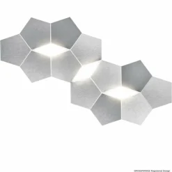 Luminaires Grossmann Éclairage Led|Applique murale Grossmann Linde LED Aluminium, 3 lumières
