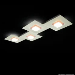 Luminaires Grossmann Éclairage Led|Applique murale Grossmann Karree LED Cuivre, 4 lumières