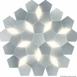 Luminaires Grossmann Éclairage Led|Applique murale Grossmann Karat LED Aluminium, 10 lumières