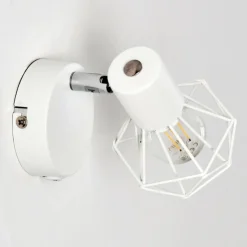 hofstein Spots Et Projecteurs|Applique murale Gullspang Blanc, 1 lumière